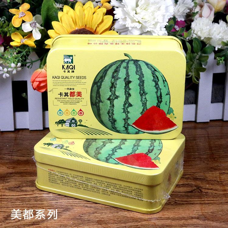 广州卡其都美西瓜种子耐裂冰糖脆新8424早佳冰糖西瓜种籽发芽率高