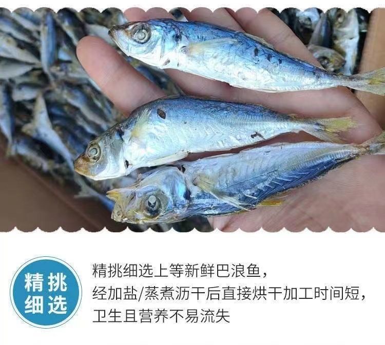 巴浪鱼干新鲜可即食休闲零食淡干无盐福建海鲜干货批发