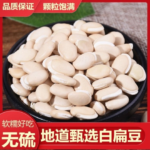 亳州白扁豆 云南产地白扁豆 食用药用白扁豆