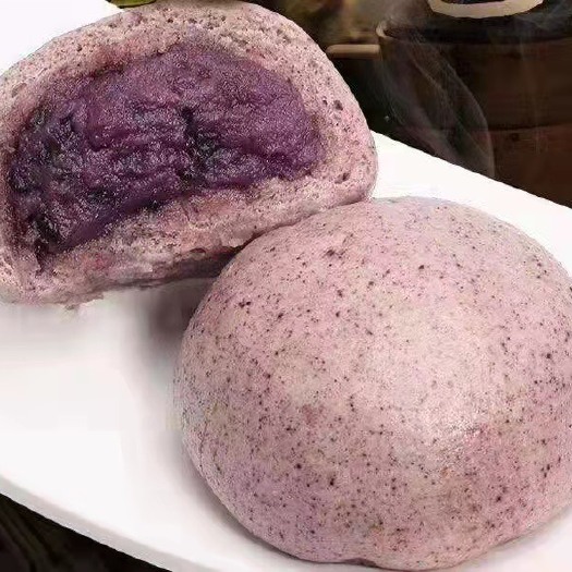 郑州黑米紫薯包