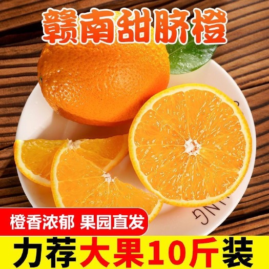 寻乌县赣南脐橙江西橙子水果新鲜应季超甜现摘甜脐橙手剥橙整箱批发包邮