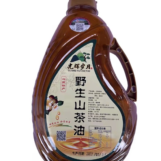 龙山县龙山县野生山茶油1.8L/瓶