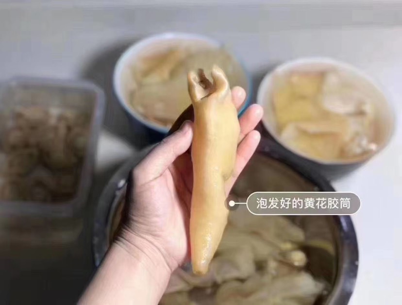 黄花鱼胶鱼肚鱼鳔干货海鲜滋补备孕妈妈好食材炖品店餐饮供应