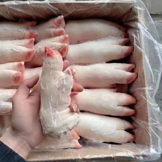 成都白条猪蹄猪脚 全生品）冷冻批发商超实体店江湖卤菜店一件20斤