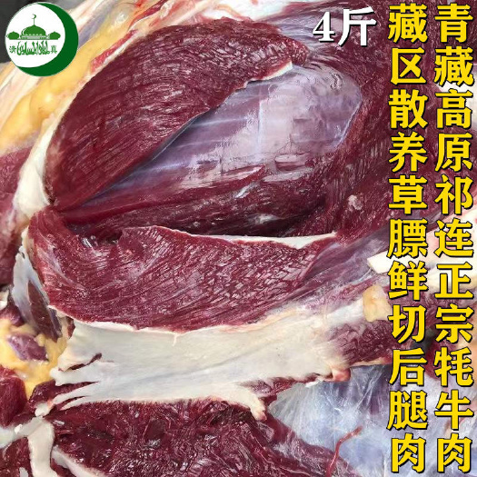 青藏高原新鲜牦牛肉散养牦牛腱子肉里脊肉排骨前腿后腿肉