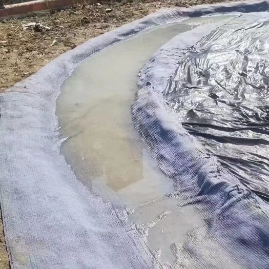 德州水泥毯，用于鱼塘护坡，沟渠防渗，粪污收集池