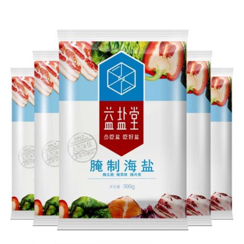 益盐堂腌制海盐500g