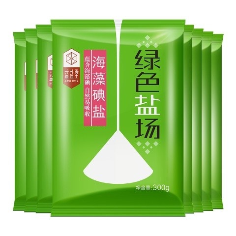 应城市绿色盐场海藻碘盐300g