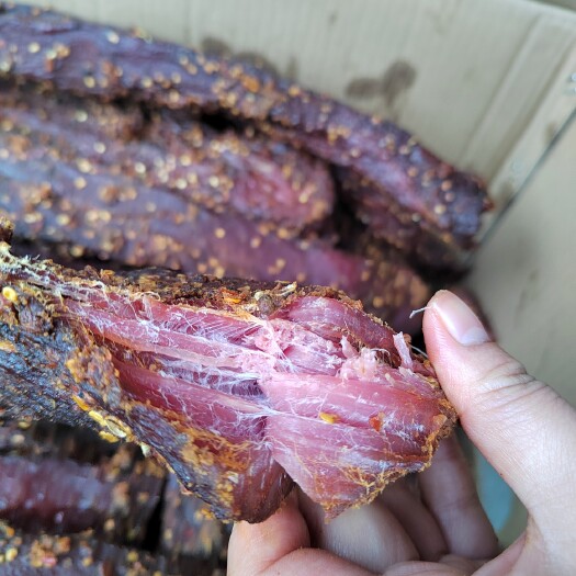 成都老厂里脊大块肉 里脊大条麻辣 五香腊牛肉味