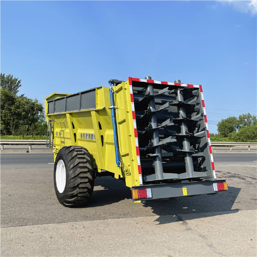 厂价直供8方竖绞龙撒粪车助力新农业发展用撒肥车