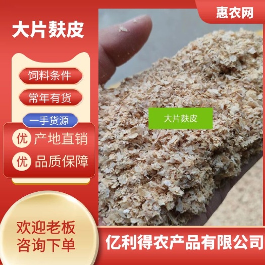 灵寿县麦麸 麸皮 大片麦麸 混合麦麸 中片麦麸 小片麦麸