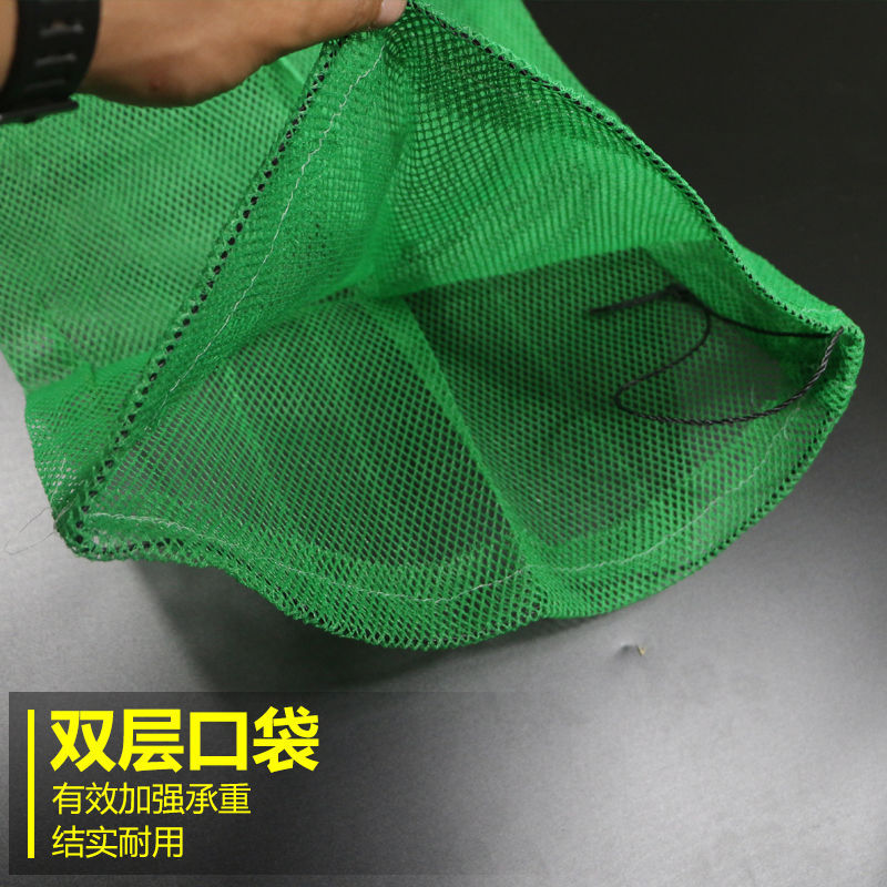 尼龙渔护编织装鱼护袋收纳网兜网网渔具工具