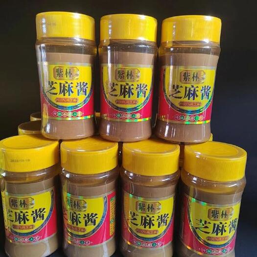 郑州紫林纯石磨芝麻酱350g