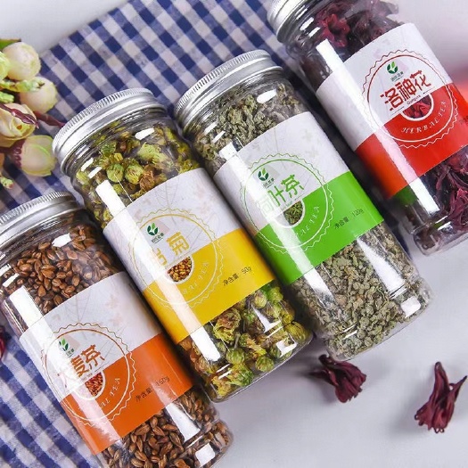 沧县花茶塑料瓶 茶叶罐