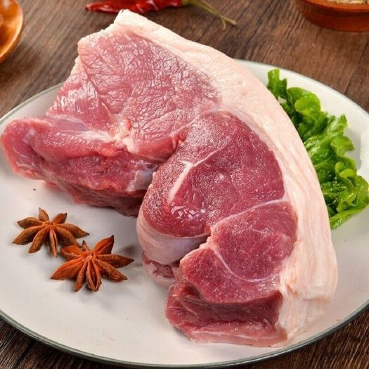 临沂猪肉带皮前腿肉后腿肉带皮五花农家散养猪肉现杀土猪肉