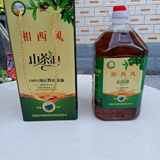 凤凰县正宗野生山茶油，合作社供应