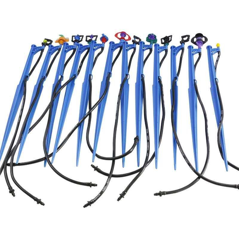 地插微喷，喷灌，插杆，全新料，一体。
