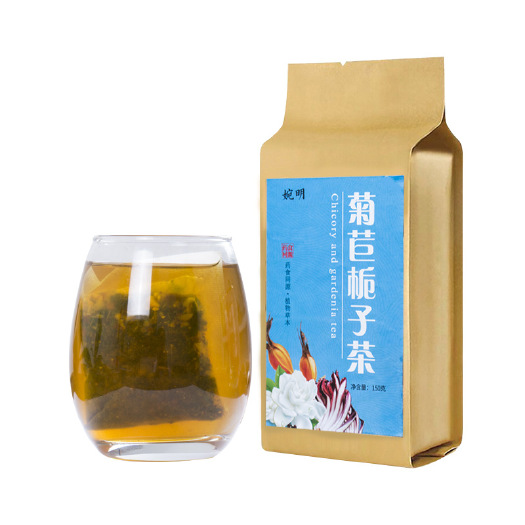 亳州婉明菊苣栀子茶 桑叶葛根茶非排150g 养生袋泡茶
