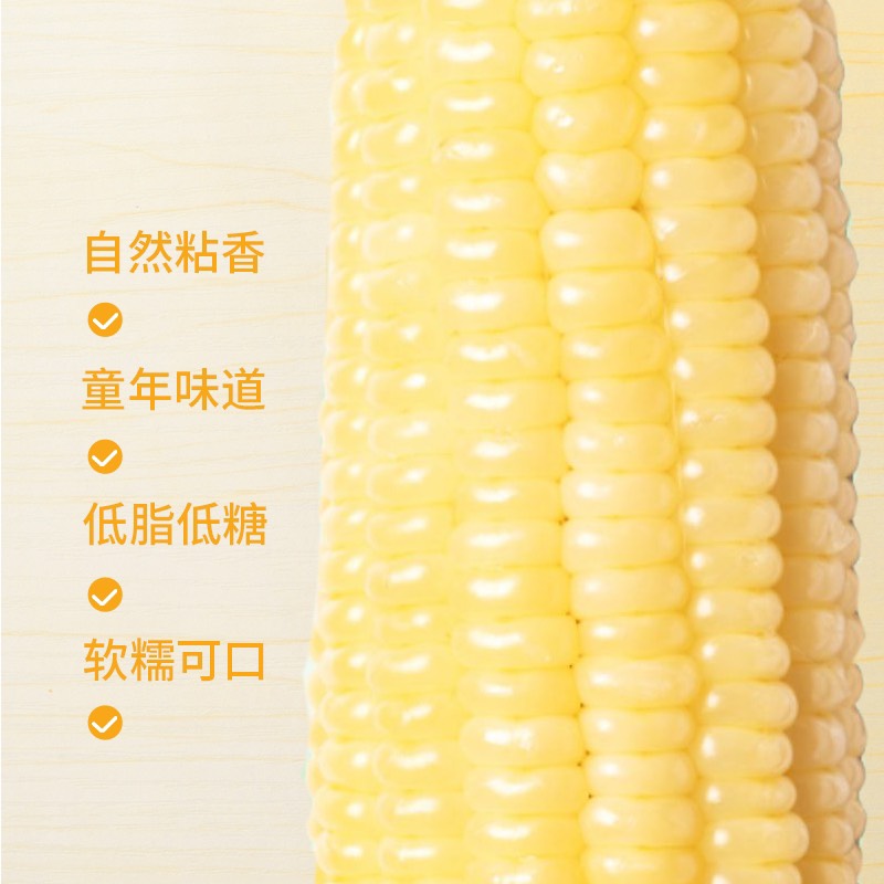 束束香甜糯玉米