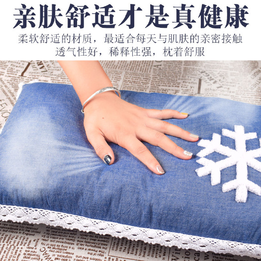 唐河县艾绒枕头艾草颈椎枕护颈枕是成人学生助睡眠枕头中药荞麦皮枕头