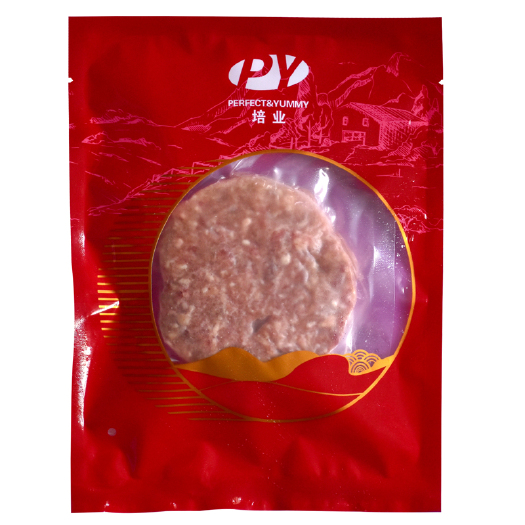 广州叹牛安格斯牛肉饼100g单包汉堡肉饼商用牛排堡西餐儿童早餐牛