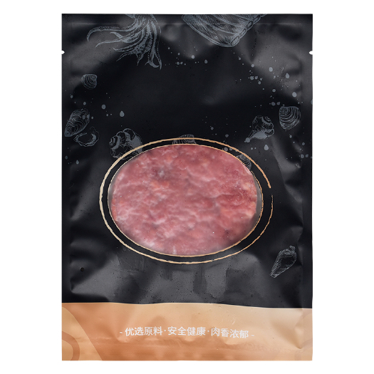 广州叹牛和牛纯牛肉饼100g单包汉堡肉饼商用牛排西餐儿童早餐牛肉