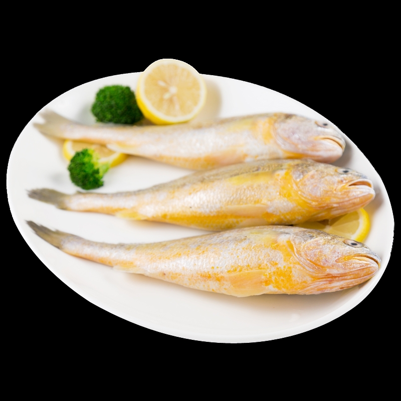 舟山近海新鲜冰冻小黄鱼黄花鱼有袋装有盒装对接食堂餐饮店