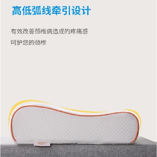 泉州颈椎枕记忆棉枕头高低三曲线慢回弹透气