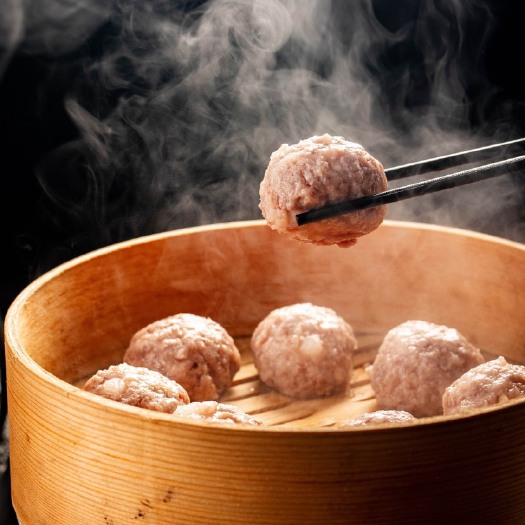 常州江苏常州地标美食~咸肉圆
