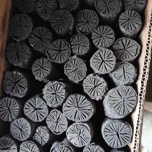 枣阳市大量出售精品菊花白炭，（炭头，炭米），无烟 、不炸火花、