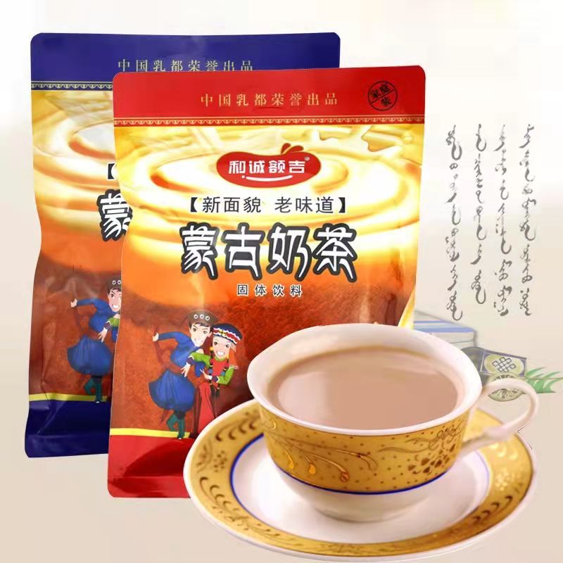 浓郁飘香蒙古额吉咸味奶茶粉400g/袋