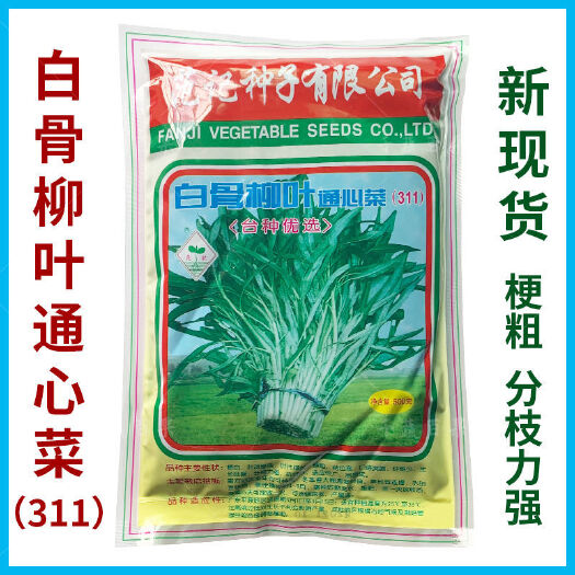 广州范记白骨柳叶通心菜311空心菜种籽四季白梗蕹菜种子蔬菜种