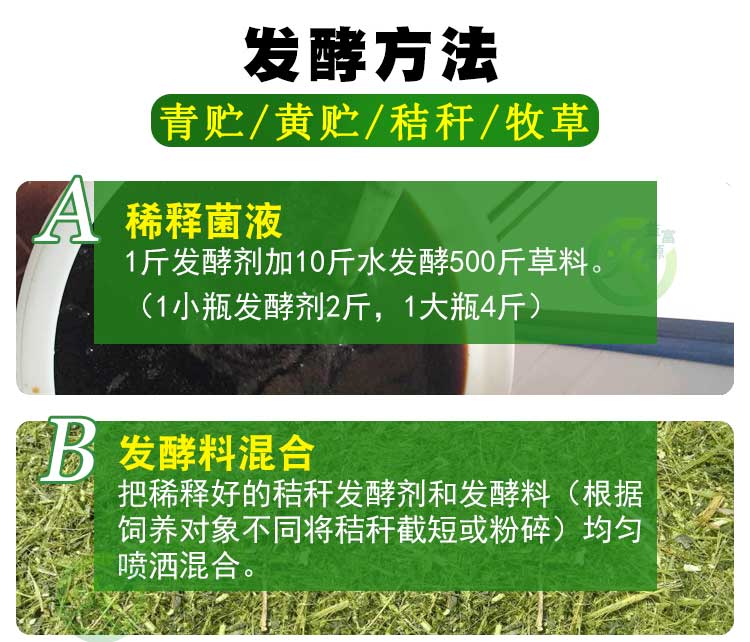 秸秆发酵剂青储发酵剂玉米杆青草发酵剂黄贮发酵剂皇竹草牛草