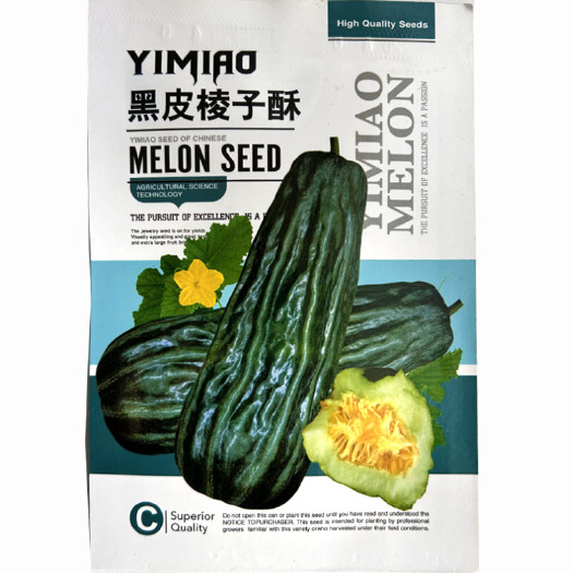 寿光市黑皮酥种子 早熟 清香脆瓜 坐果能力强 生吃 黑皮色大田用种