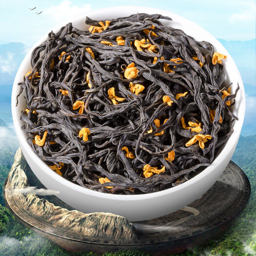 安溪县【买2送壶】250g桂花红茶浓香型高山野茶正山小种红茶