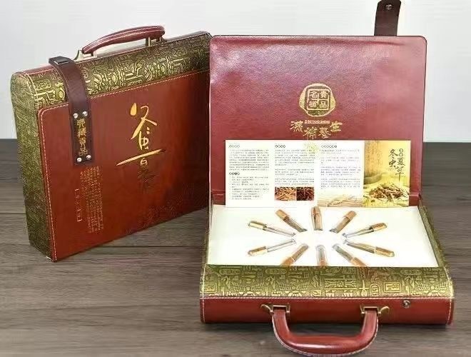 菏泽虫草礼盒 支持一件代发 冬虫夏草
