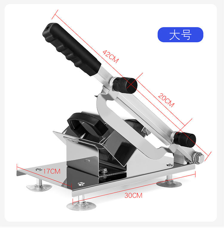 切肉机 自动送肉羊肉切片机家用手动商用切肥牛羊肉卷切机加长刀