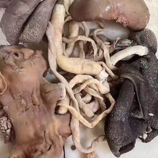 四子王旗羊杂 五香水煮全熟羊杂 （羊头肉 心肝肺 羊肚全套产