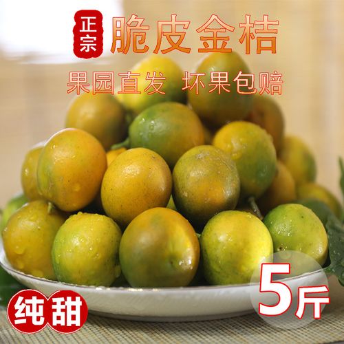 广西融安脆皮金桔脆皮金桔一件代发