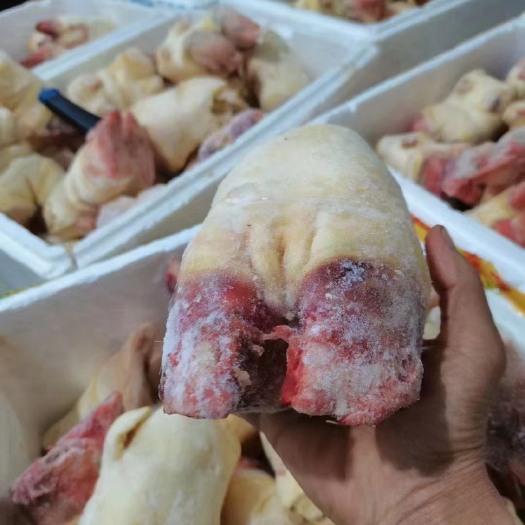 大牛掌新鲜带骨去毛牛蹄黄牛蹄新鲜冷冻牛掌块牛掌牛蹄批发