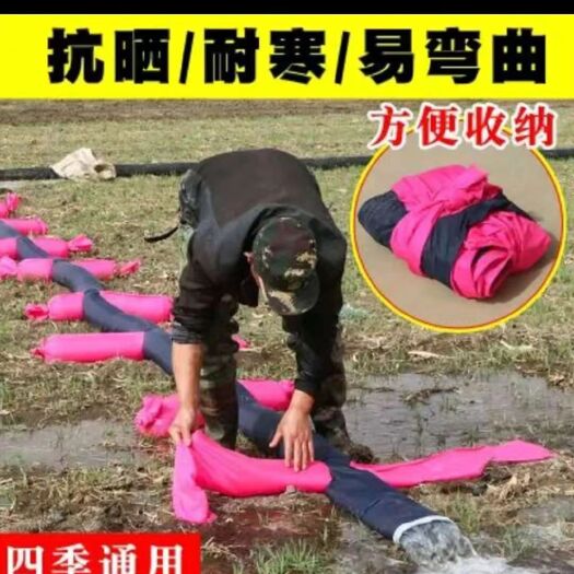 郓城县浇地布水带省时省力更省钱