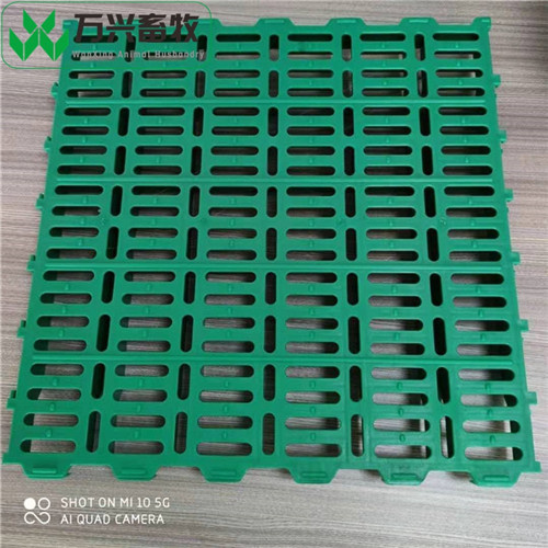 羊用的漏粪板 绿色羊漏屎板 羊床漏粪板定做