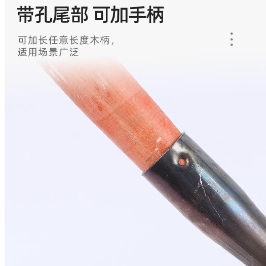 舞阳县锰钢三角锄开沟起隆小锄头种菜松土施肥尖头手拉犁农用锄头开沟犁