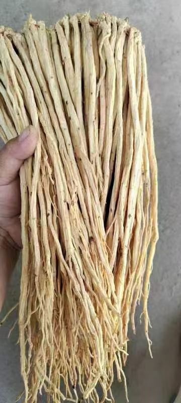 有硫水洗白条党参（九成干）