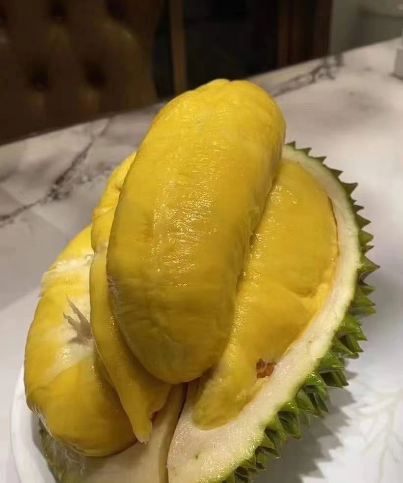 广州 泰国金枕榴莲新鲜带壳榴莲当季水果香甜软糯
