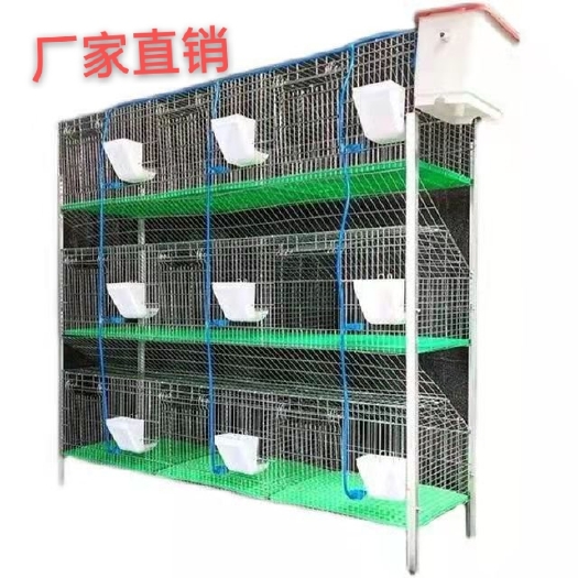 安平县厂家批发9位12位24位商品兔笼镀锌加粗防生锈兔子笼