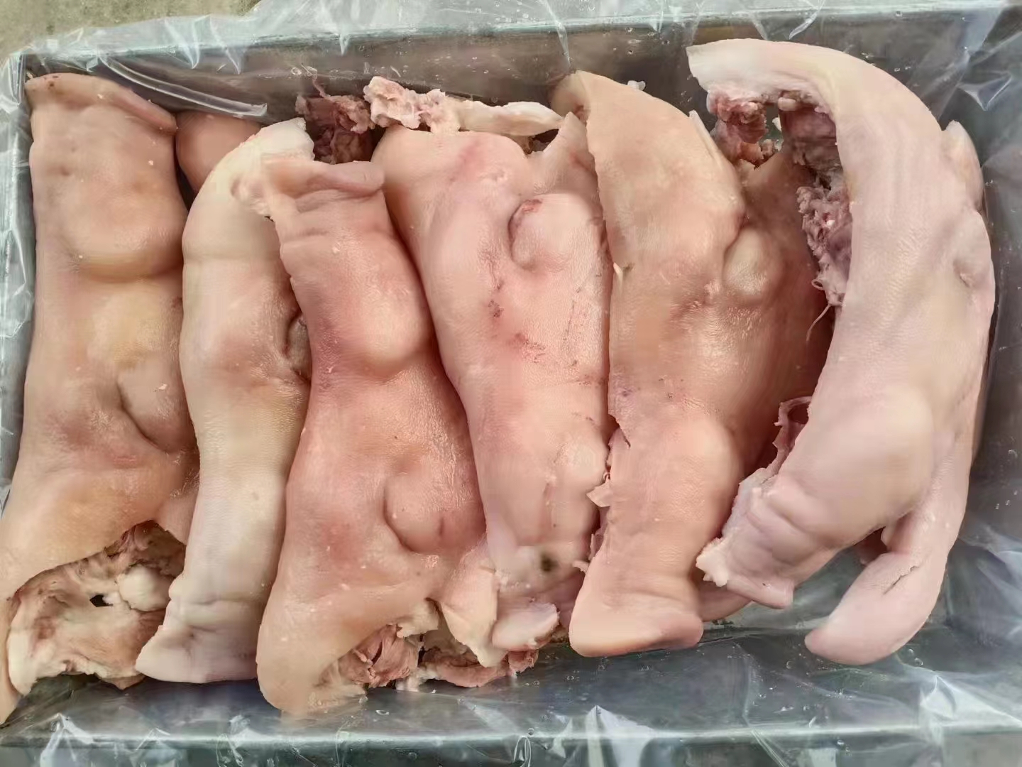 青岛国产半熟去骨猪头肉，猪头肉用