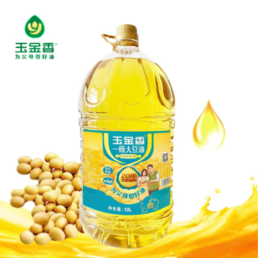 济南非转基因一级大豆油10L