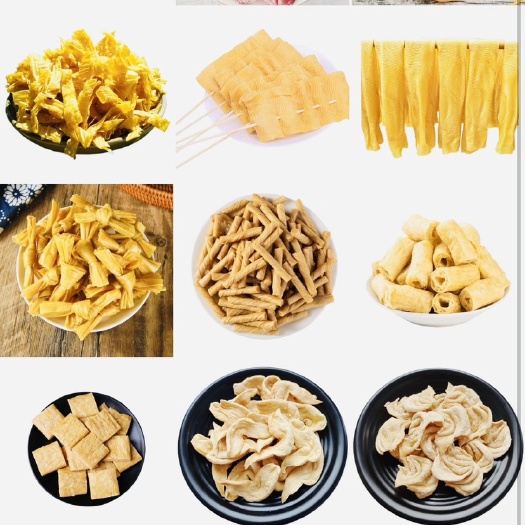 枣庄腐竹皮豆皮牛排圈豆花素鸡翅豆结面藕面皮