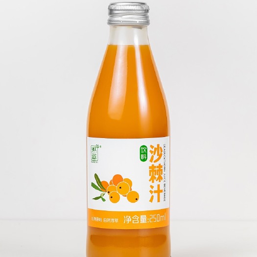 上海然萃沙棘汁 玻璃瓶装24瓶/件
